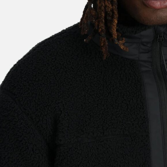 NEW SPYDER unisex sherman full zip - black LARGE - Picture 3 of 5